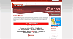 Desktop Screenshot of jomarca.com.br